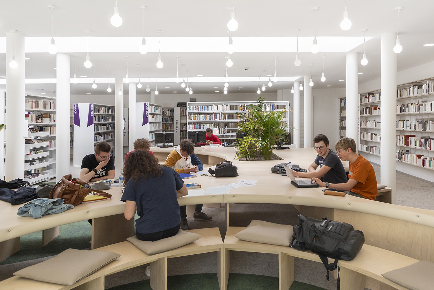 Saint-Quentin Public Library, France