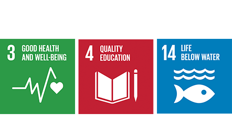 The product development of HabiCave has focused on three of the UN's world goals: 3, 4 & 14.