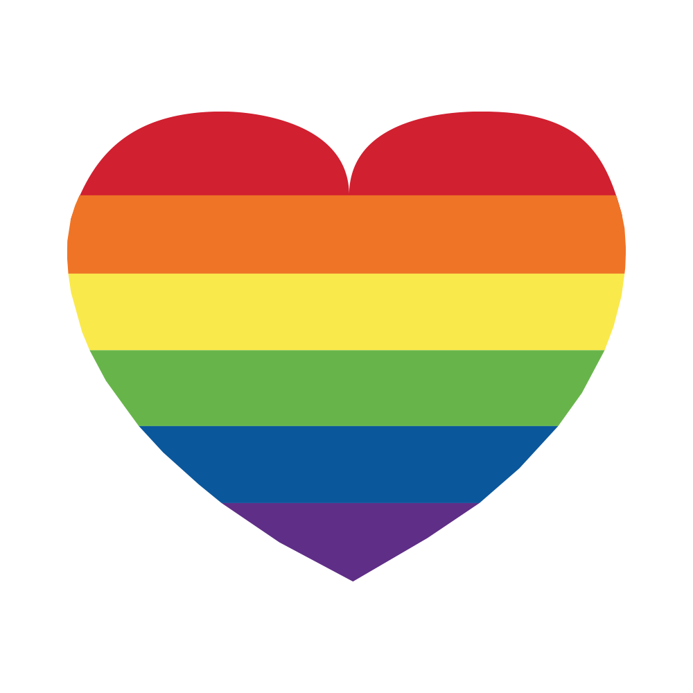 E2300 - Rainbow heart