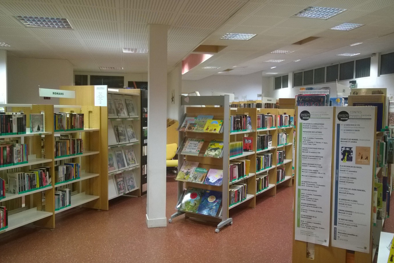 Before upcycling – narrow, dark layout